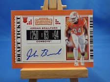 Contenders Draft Picks 2019 RC Rookie Autograph Auto Jordan Brailford