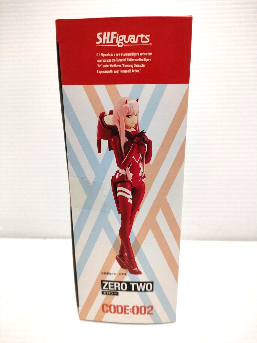 Darling in the Franxx Zero Two Figure 5.51in PVC BANDAI S.H.