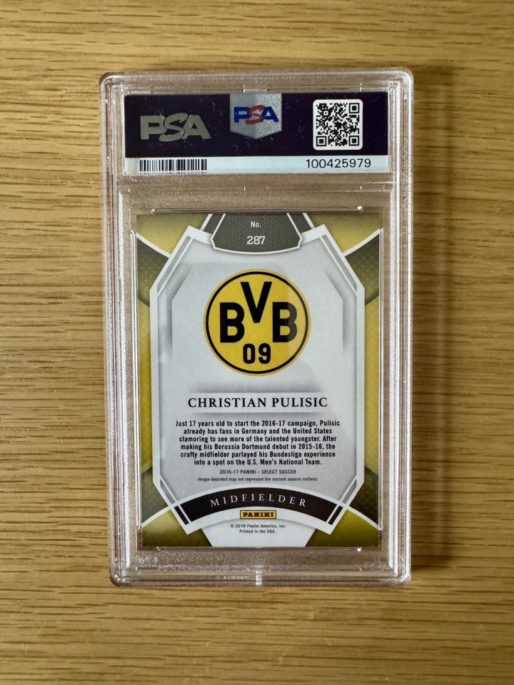 Autocollant Panini Foot 2016-17 #708 Christopher Nkunku - PSA 9, Comme Neuf