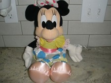 Vintage Disney Store Minnie Mouse Plush EUC 18"  P48A 