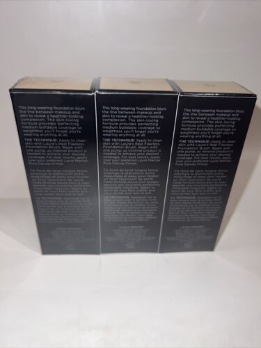 3 PAC Laura Mercier Real Flawless Weightless Perfecting Foundation 2C1 ECRU 1oz - Picture 3 of 4
