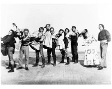 SEVEN BRIDES FOR SEVEN BROTHERS great 8x10 negative w/photo cast scene (ne33)