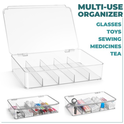 Sorbus Sunglasses Organizer - Stackable Eyeglass Case Storage Organizer Display - Picture 33 of 41