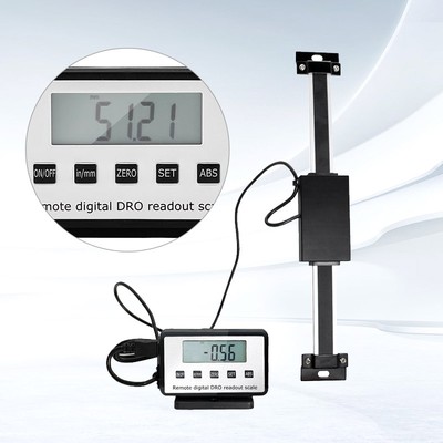 1PC LCD Digitalanzeige Linearskala Anbaumeßschieber Einbaumeßschieber NEU