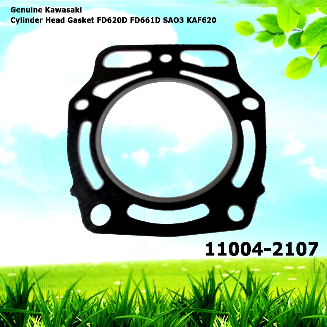 Genuine Kawasaki 11004-2107 Cylinder Head Gasket FD620D FD661D