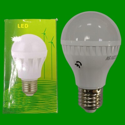 1x 5W LED Golf G45 rund 4000K kaltweißes Licht Stromsparlampe, ES, E27 Lampe