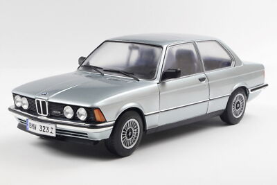Solido Modellauto Maßstab 1:18 BMW E21 323I silber blau metallic 1980 S1812801