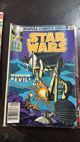 Star Wars #51 Marvel Comic Book VG 