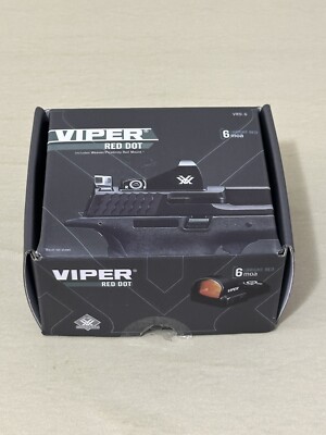 Viper Red Dot 6MOA 10 Levels Auto-Brightness COMPLETE  KIT - Open Box!