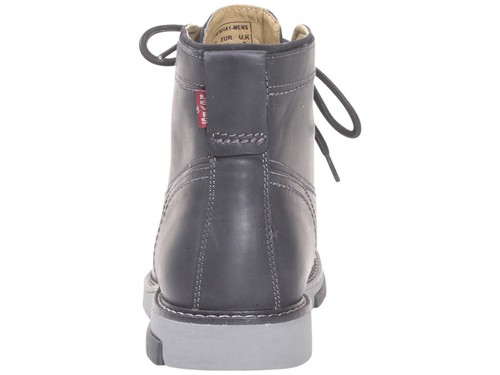 Levis Herren Daleside Chukka Stiefel Wanderschuhe Robust Freizeit Schwarz - Bild 4 von 48