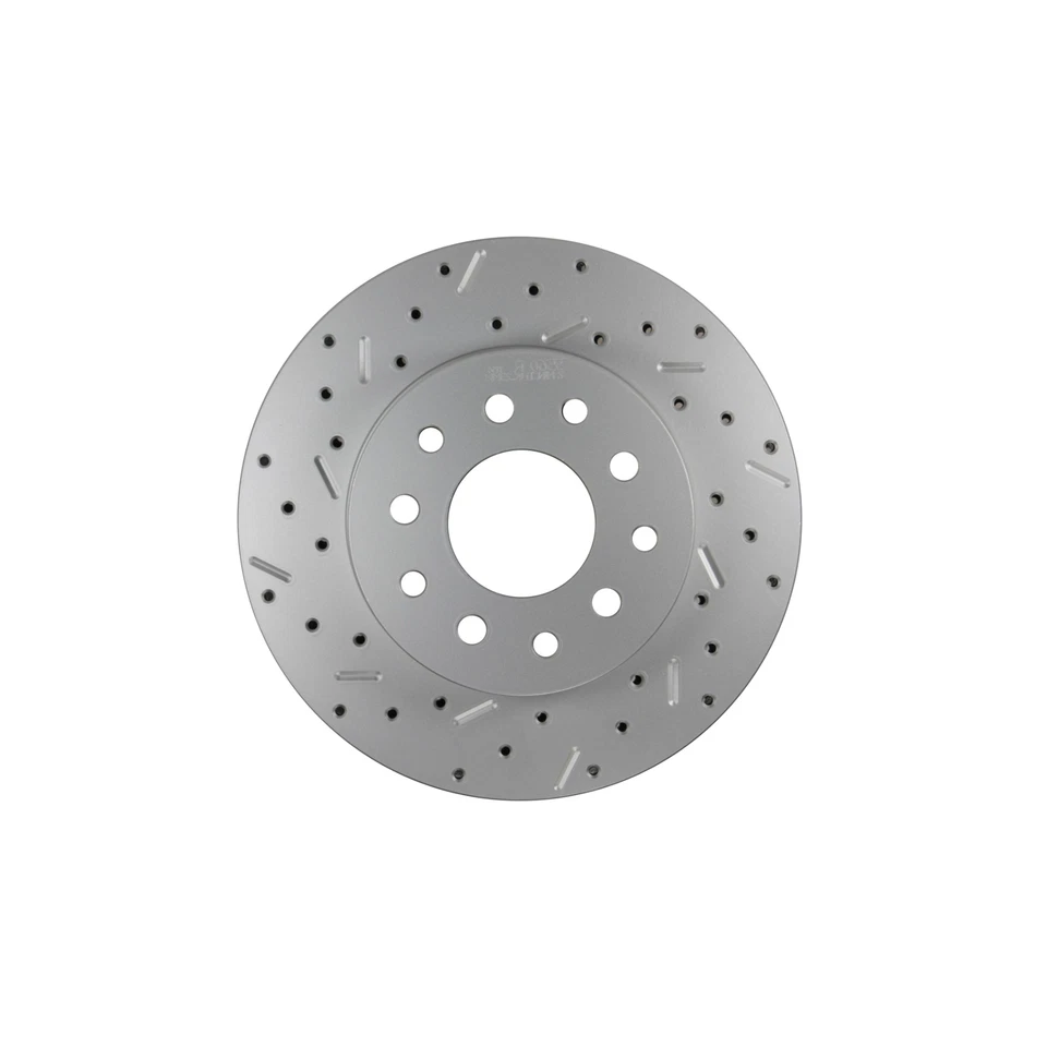 1970-81 Camaro & Firebird Rear Disc Brake Conversion Kit Drilled Rtr Red Clpr - Image 4 of 4