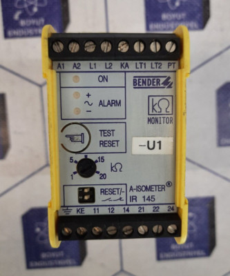BENDER IR145Y-321 INSULATION MONITORING DEVICE