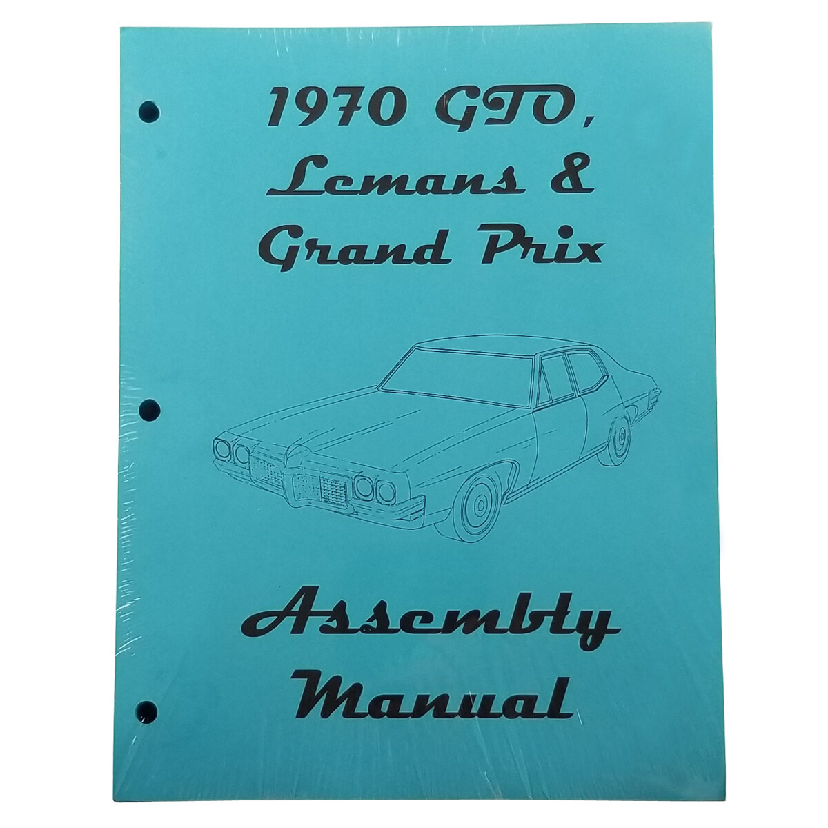 Factory Assembly Manual Repair Restore Book 1970 Pontiac Lemans GTO