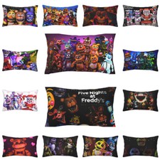 Five Nights at Freddy's Game Pillowcase for Hair and Skin Pillow Case Cover Zip