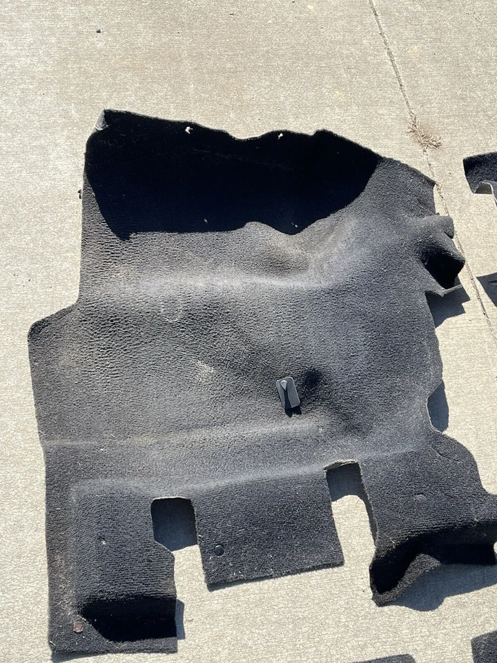 Juego Completo Alfombra Pizarra Delantera y Trasera 03-06 04 05 Jeep TJ Wrangler OEM CC 7D Foto 2 de 4