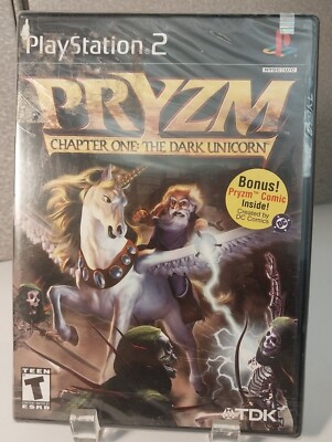 PRYZM - Chapter One: The Dark Unicorn (Sony PlayStation 2, 2002) Brand New!