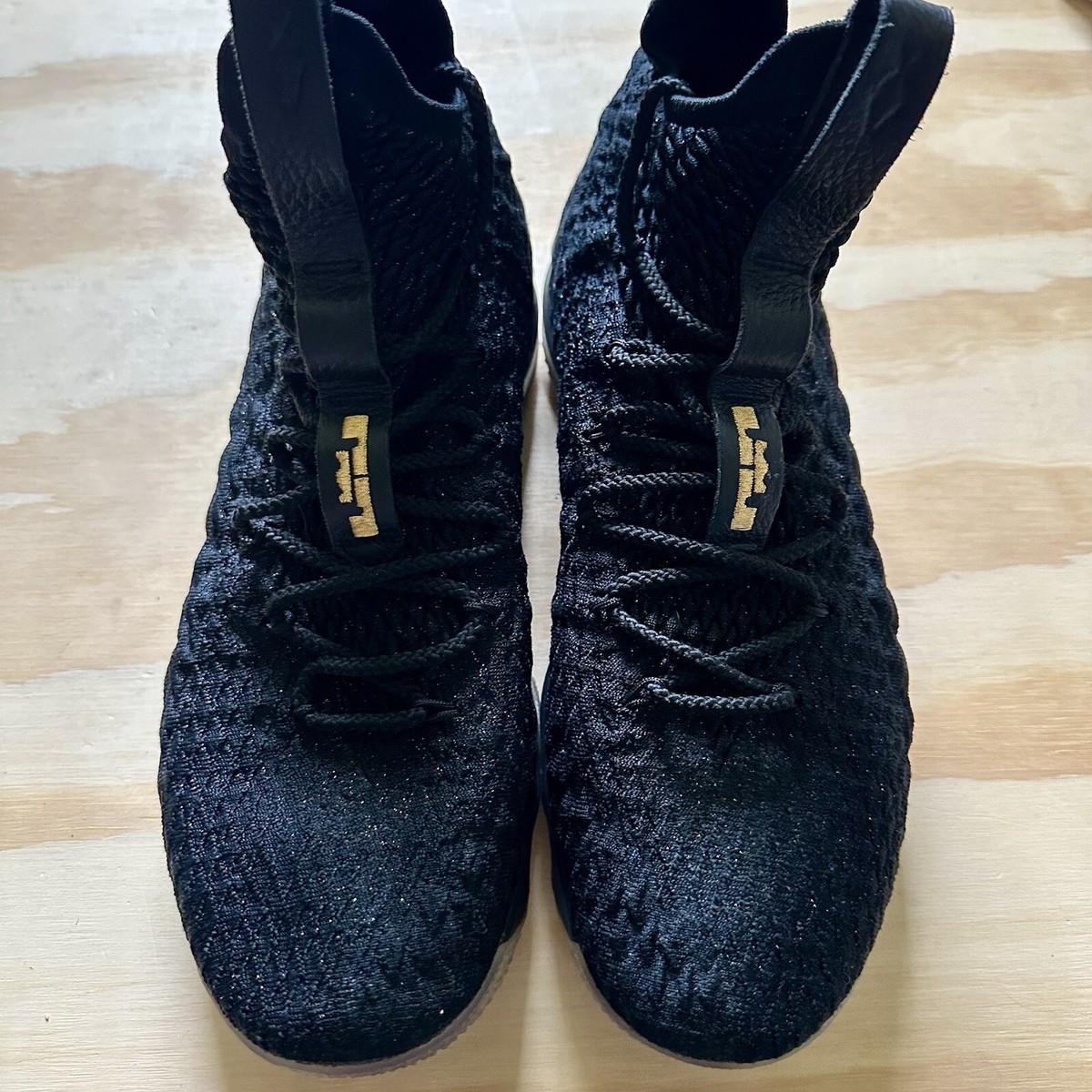 Nike Lebron 15 Xx Black Metallic Gold. 897648-006 Basketball Shoe