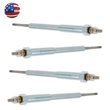 Set Of 4 Diesel Glow Plug For Isuzu Npr-xd Npr-hd Nqr Nrr Npr Reach 98290755
