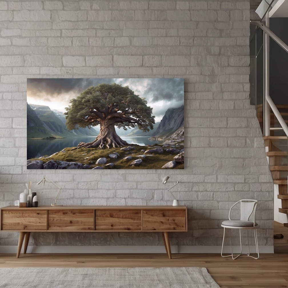 SUPERDANT Wikinger-Poster Set – 9 Ungerahmte Kunstdrucke Nordische Mythologie