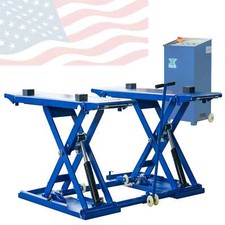 Xk 6600lb Mid Rise Scissor Car Lift Hydraulic Auto Repair Shop Lift Local Pickup Xk 6600lb Mid Rise Scissor Car Lift Hydraulic Auto Repair Shop Lift Local Pickup