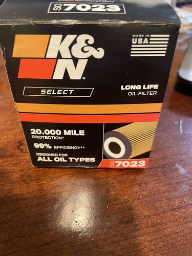 New K & N Engineering Select Long Life Engine Oil Filter #SO7023 / Made in USA - Picture 3 of 3