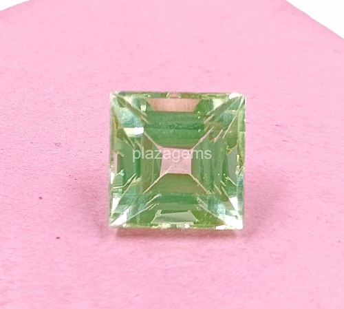 4.50 Cts Natural Classic Peridot Emerald Cut Loose Gemstone Ref VDO 15mm k1 - Picture 6 of 7