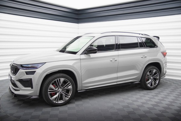Cup Seitenschweller Schwarz FüR Skoda Kodiaq Rs Mk1 Facelift Schweller Ansatz-image