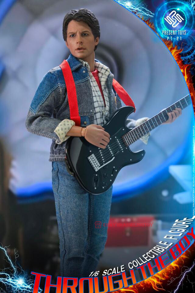 PRESENT TOYS PT-sp21マーティ バック・トゥ・ザ・フューチャー PRESENT TOYS PT-sp21 1/6 Time Travel Man Marty McFly Action Figure