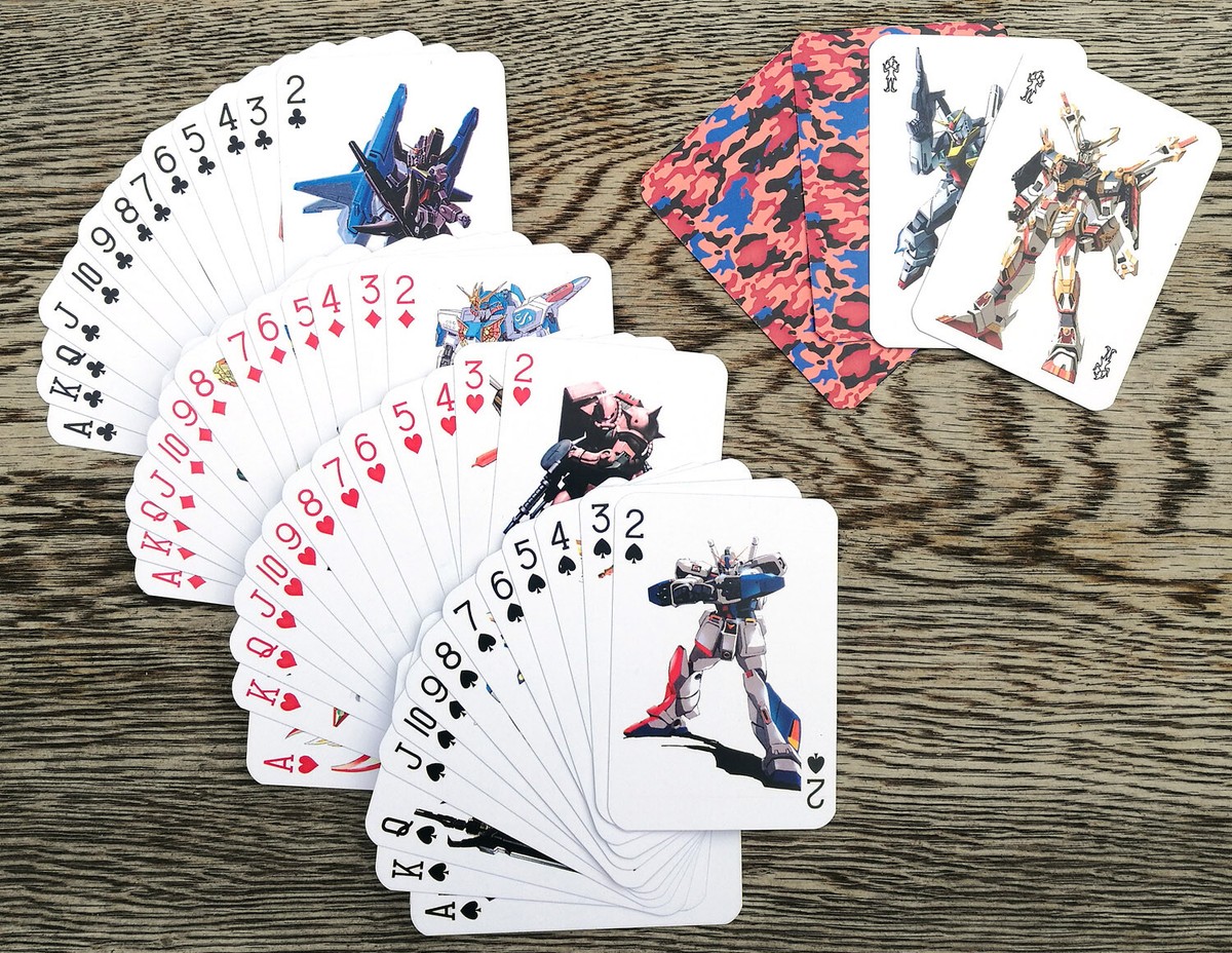 Playing Cards (Poker Deck 54 Cards) Gundam Mech Battle Japan