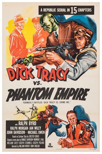DICK TRACY VS THE PHANTOM EMPIRE - 11"x17"-12"x18" BUY ANY 2 GET ANY 1 ...