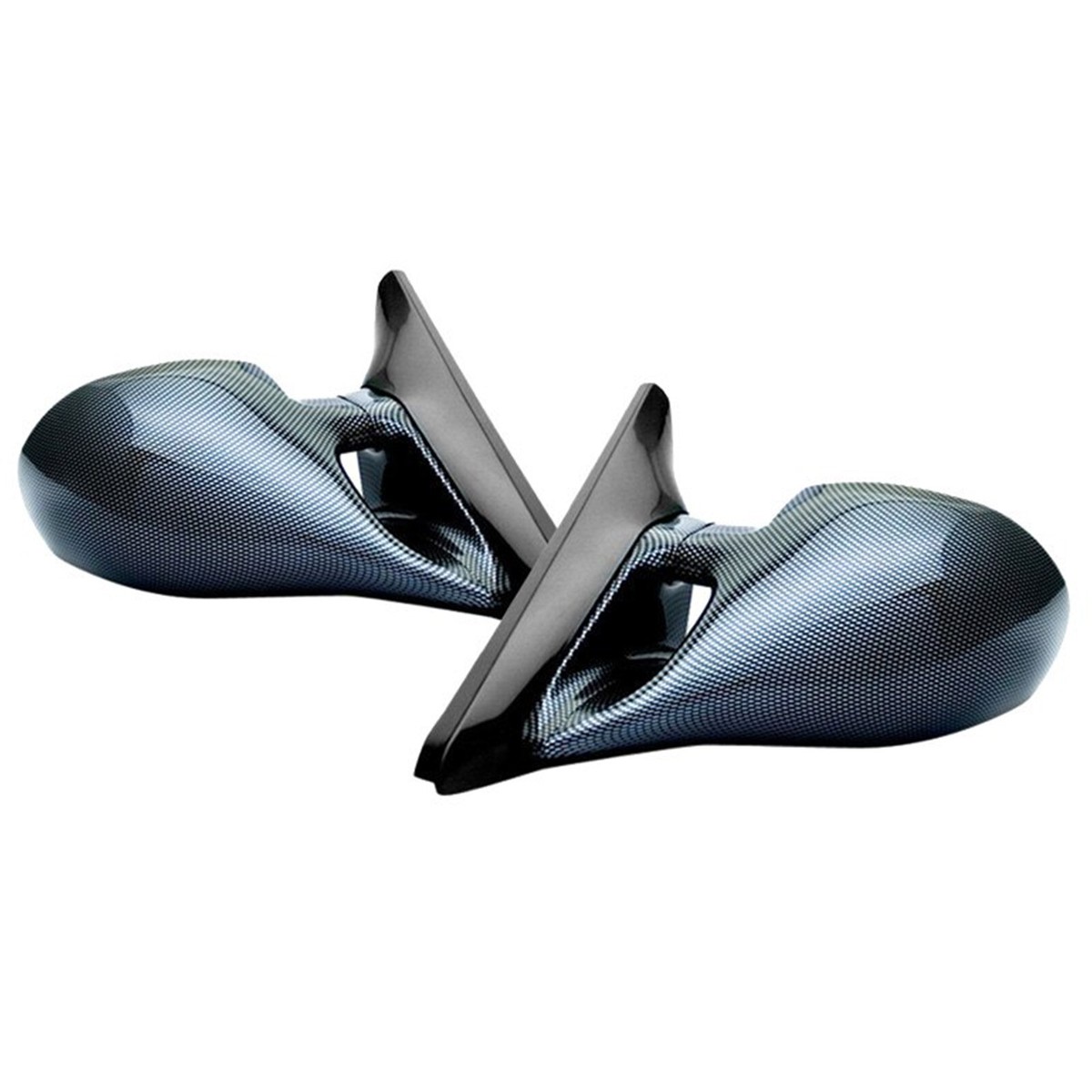 IPCW CM3F-96CV2 Carbon Fiber M3 Style Manual Side Mirrors for 96