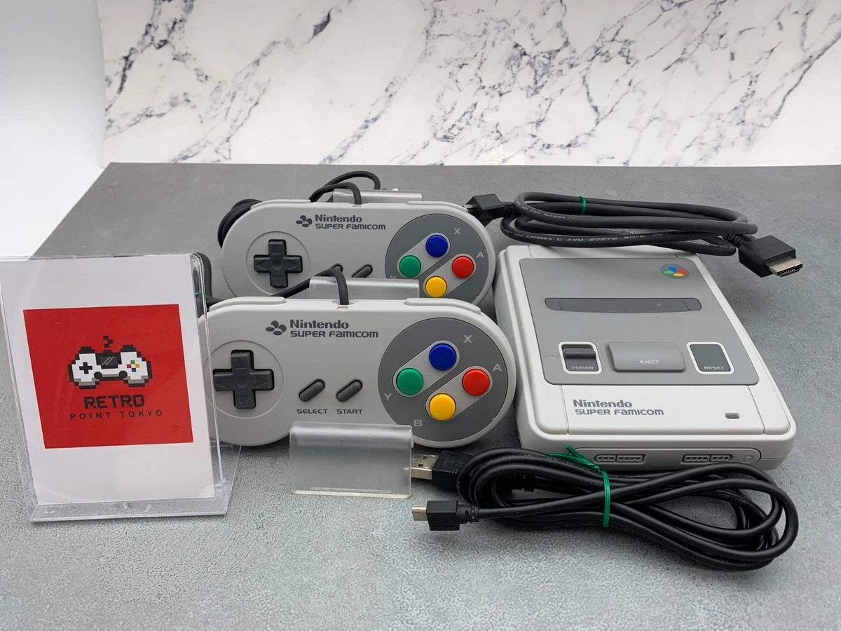 Nintendo Classic Mini CLV-301 SNES Super Famicom Console-Tested