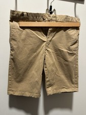 Boys Youth Tommy Hilfiger Dress Shorts Khaki Size 12