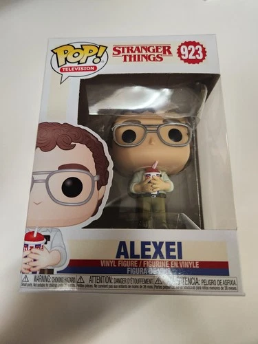 Funko Pop! Vinyl: Stranger Things - Alexei #923 with pop protector New
