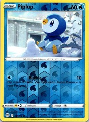 Piplup 035/172 Brilliant Stars Reverse Holo Common