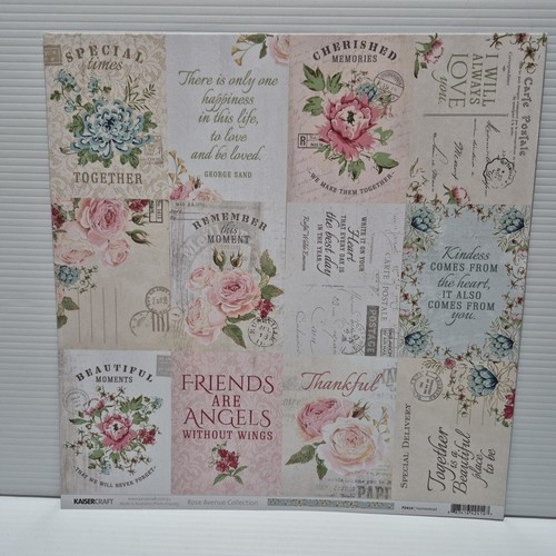 Kaisercraft "Rose Avenue - Homestead" - 12 x 12 - Scrapbook Paper - Picture 1 of 2