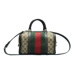 Sacoche en tissu marron GUCCI Boston 632 021025
