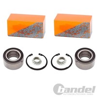 2X Dr!ve+ RADLAGER-SATZ Hinten Passend FÜR MERCEDES-BENZ 124 190 C-KLASSE