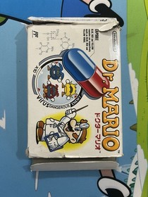 Dr. Mario 1990 Nintendo Famicom CIB W/ Box + Manual Japan Import