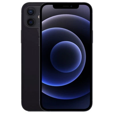 APPLE iPhone 12 64GB Noir Débloqué - Photo 1/4