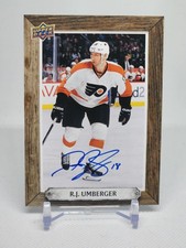2024-25 Upper Deck Engrained Icons R.J. Umberger Beehive Signatures Auto #BH-RU