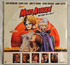 Mars Attacks Laserdisc New Sealed 1997 Jack Nicholson Danny Devito Glenn Close