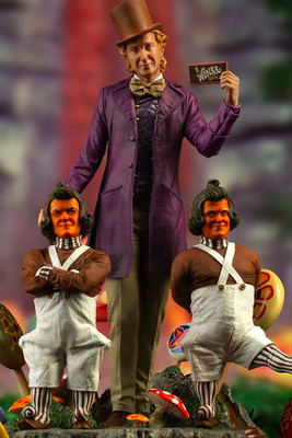 WILLY WONKA AND THE CHOCOLATE FACTORY: WILLY WONKA DELUXE ART SCALE 1/10 STATUE