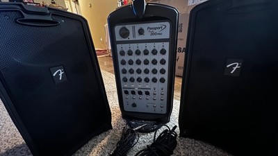 Fender Passport 300 Pro Portable Audio PA System | eBay