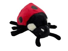 Peluche Coccinelle Longueur 16 Cm Rouge 1017177