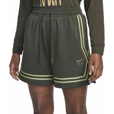 [DH7325-355] WOMENS NIKE DRI-FIT SWOOSH FLY CROSSOVER BASKETBALL SHORTS