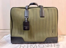 m1214 RIMOWA Never Still Canvas Weekender Bag Travel 30L Near Mint Gray