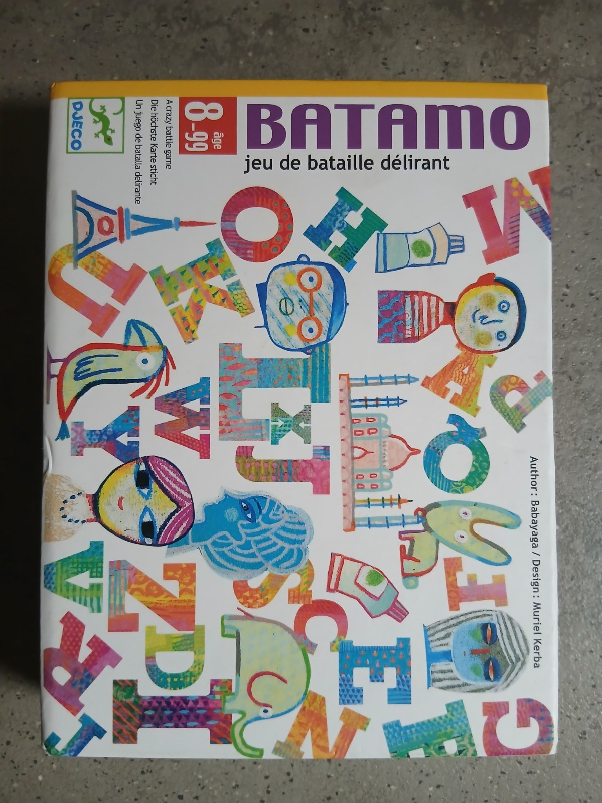 Batamo card game, Djeco. VGC.
