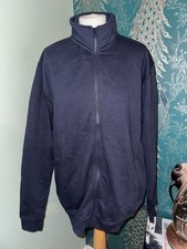 Image of RRX Pro Mens Zip Through Hoodie Navy Blue Size Medium