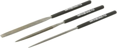 Tamiya 74104 Craft Tools Basic File Set (Smooth Double-Cut) for RC & Static New
